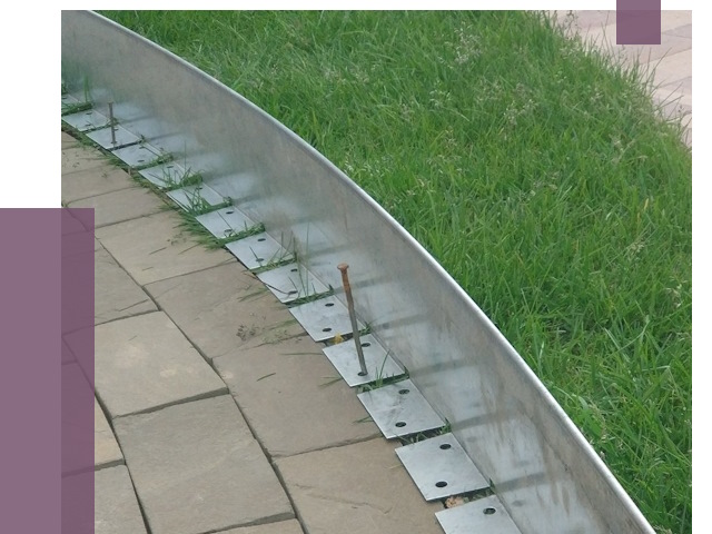 Металлические бордюры для тротуаров в Салавате от 9069 руб.