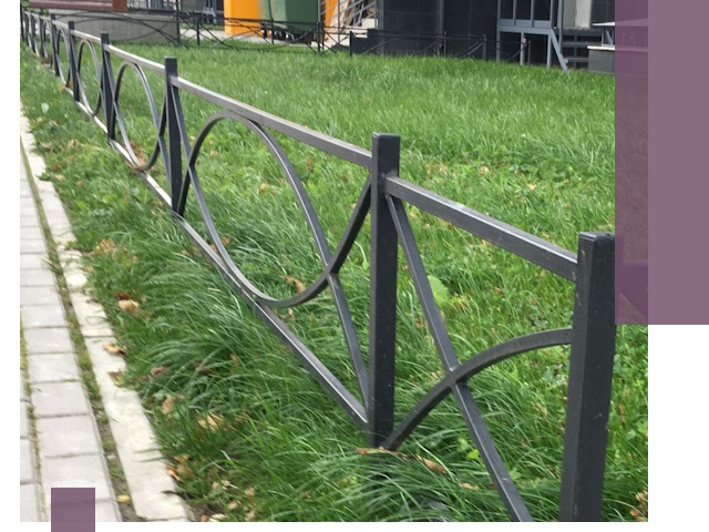 Газонные ограждения из металла в Салавате — монтаж и продажа