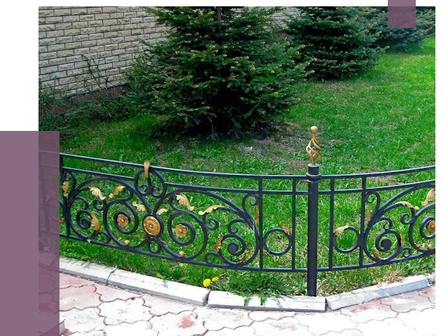 Кованые газонные ограждения в Салавате от 7948 руб. — ПРОЛЁТ-Слв