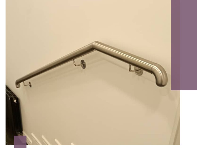 Изготовление пристенных поручней в Салавате под ключ за сроки