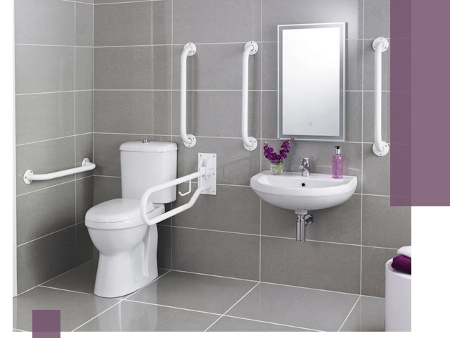 Поручни для санузлов в Салавате: установка, ремонт и монтаж