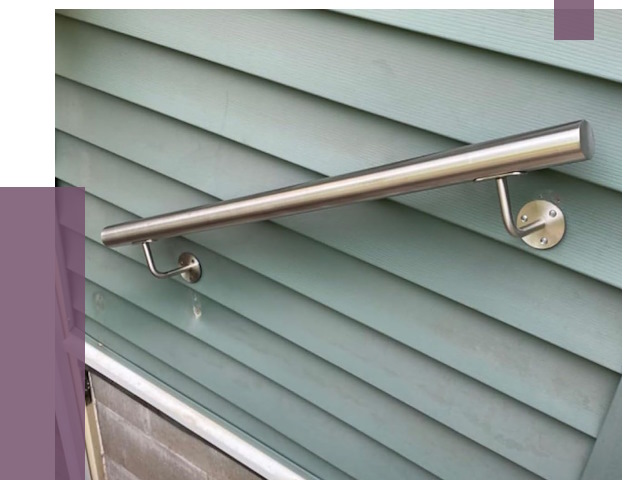 Поручни из нержавеющей стали в Салавате от 8002 руб.  | ПРОЛЁТ-Слв